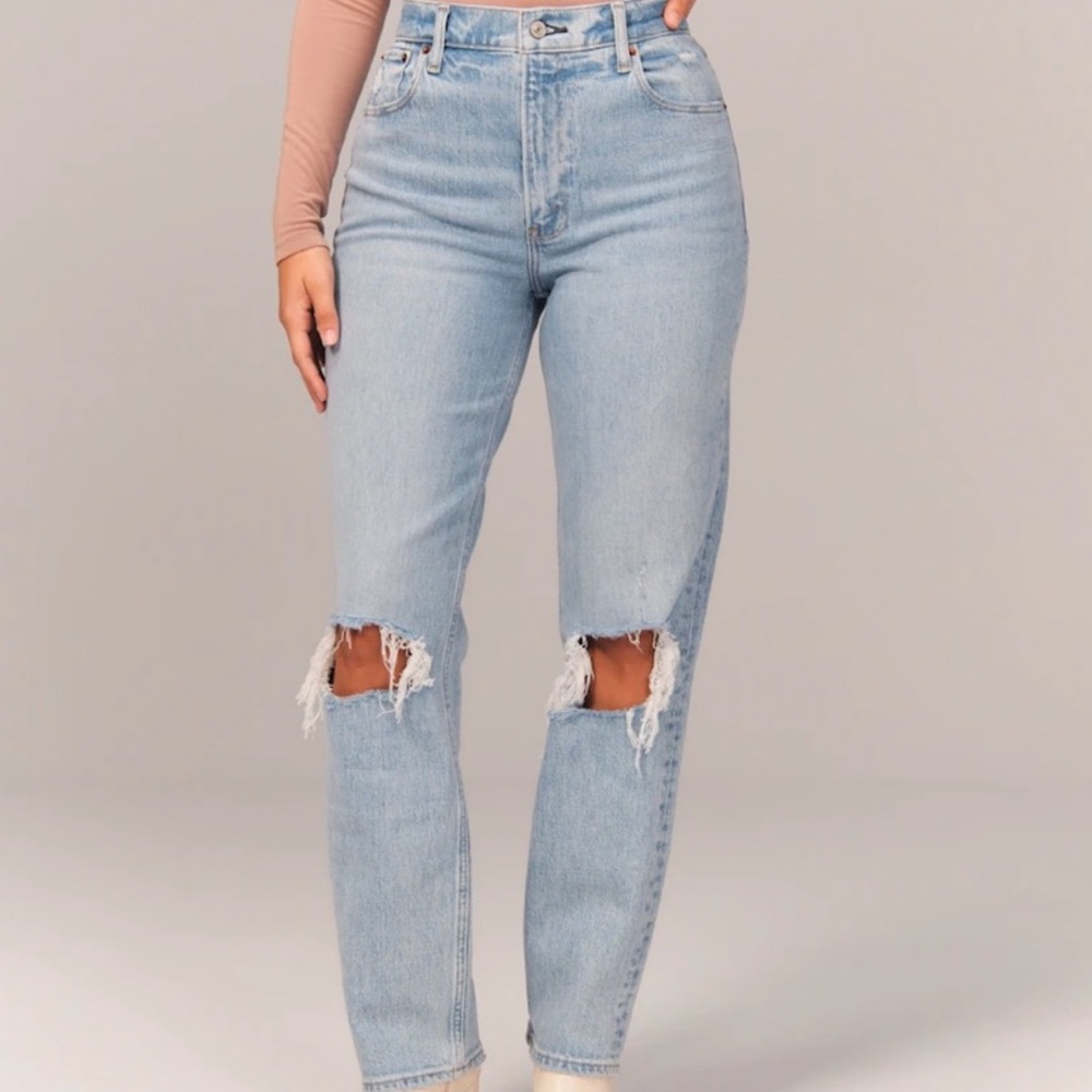 Abercrombie & Fitch Jeans, 90’s Straight Leg / Ultra High Rise - Curve Love